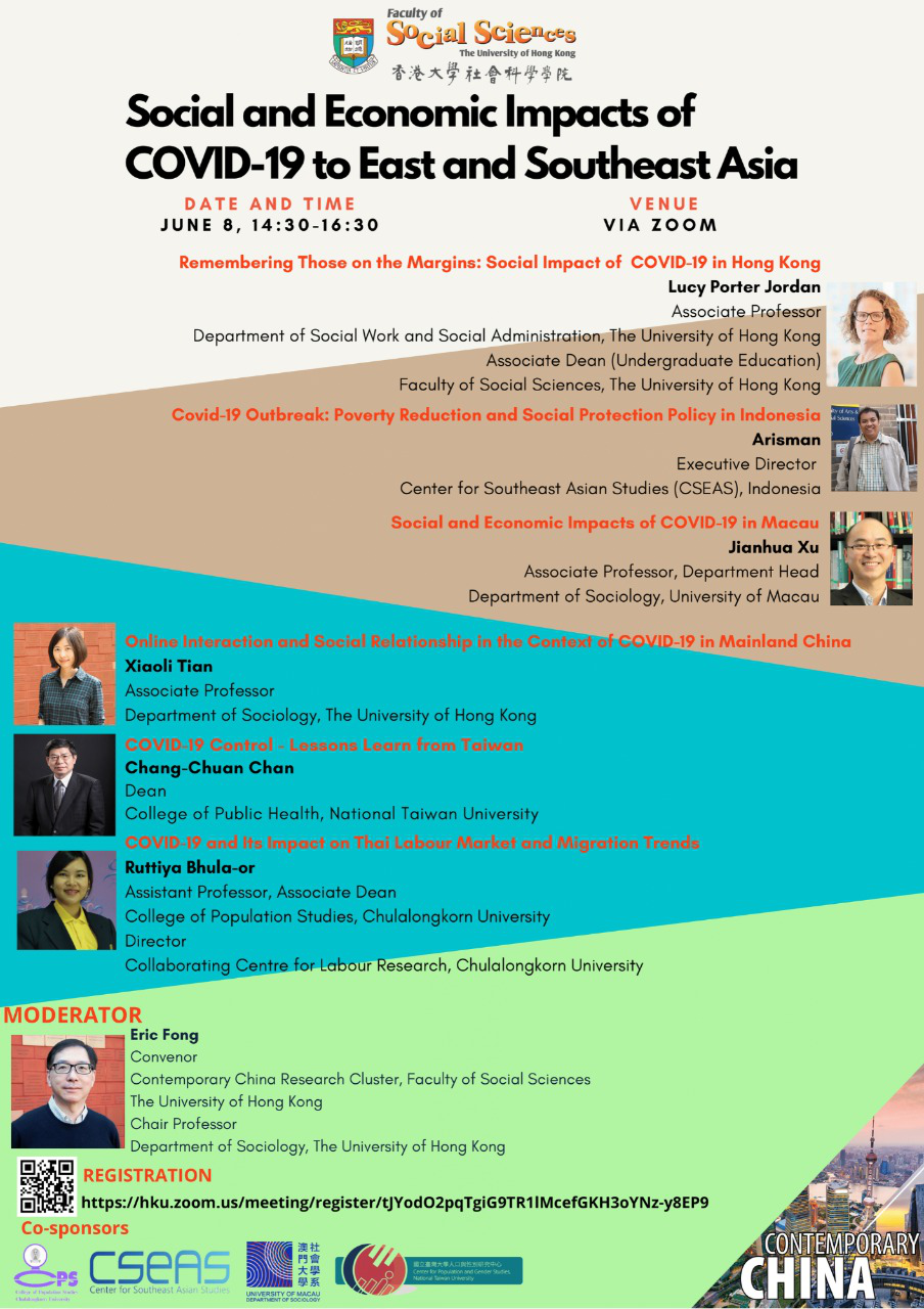 Social and Economic Impacts of Covid-19 to East and Southeast Asia